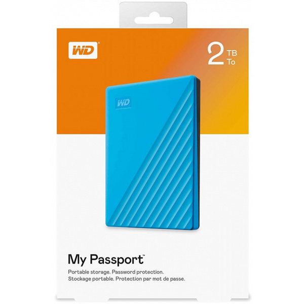 2TB WD My Passport Portable Storage USB3.2 kék #7
