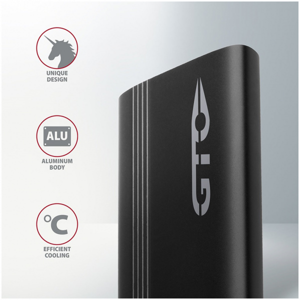 Axagon EEM2-GTO SuperSpeed+ NVMe M.2 vékony SSD tok USB-C #3