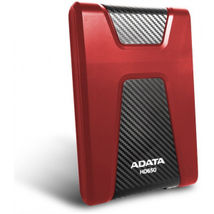 1TB ADATA HD650 USB-s HDD USB3.1 (ütésálló) piros #2