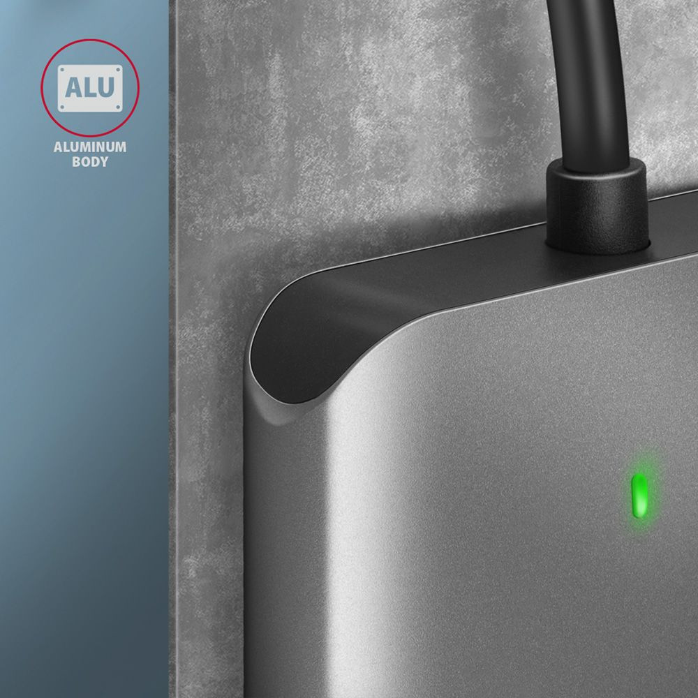 Axagon CRE-S3 SD/microSD/CF kártyaolvasó USB 3.2 Type-A csatlakozással #3