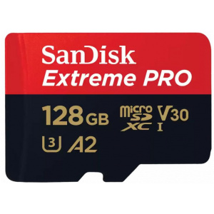 128GB Sandisk Extreme PRO microSD kártya + SD adapter (Class 10) 214504 #2