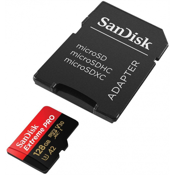 128GB Sandisk Extreme PRO microSD kártya + SD adapter (Class 10) 214504 #3