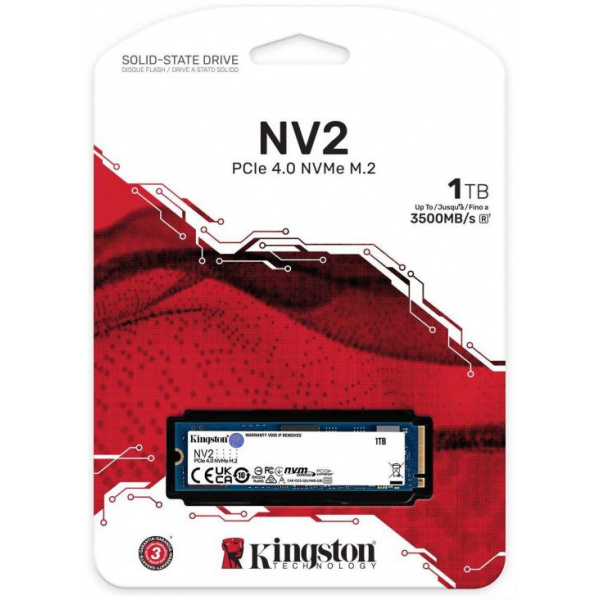 1TB Kingston NV2 NVMe SSD M.2 2280 (PCIe 4.0) #3
