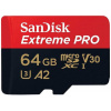 64GB Sandisk Extreme PRO microSD kártya + SD adapter (Class 10) 214503 #2