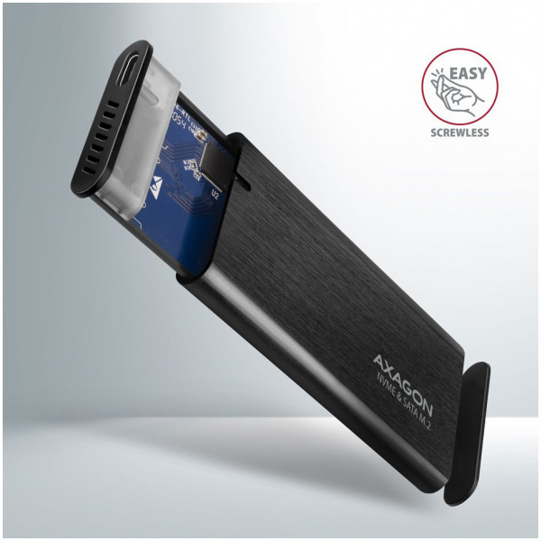 Axagon EEM2-SB2 külső ház NVMe és SATA M.2 SSD-hez > USB-C 3.2 Gen 2 #3