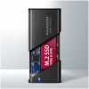 Axagon EEM2-SB2 külső ház NVMe és SATA M.2 SSD-hez > USB-C 3.2 Gen 2 #4
