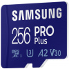 256GB Samsung Pro Plus microSD kártya + USB-s kártyaolvasó (Class 10) #3