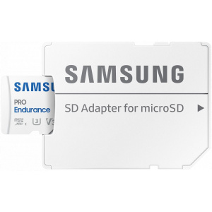 128GB Samsung PRO Endurance microSD kártya + SD adapter (Class 10) #2