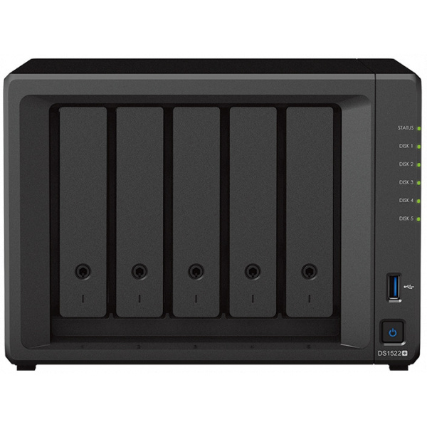 Synology DiskStation DS1522+ 8GB ötrekeszes NAS kiszolgáló, bővíthető #5