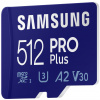 512GB Samsung Pro Plus microSD kártya + USB-s kártyaolvasó (Class 10) #3