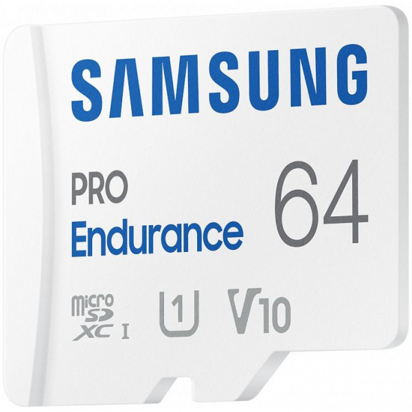 64GB Samsung PRO Endurance microSD kártya + SD adapter (Class 10) #4