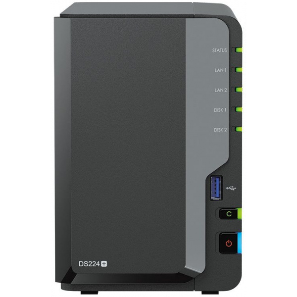 Synology DiskStation DS224+ kétrekeszes NAS kiszolgáló #2