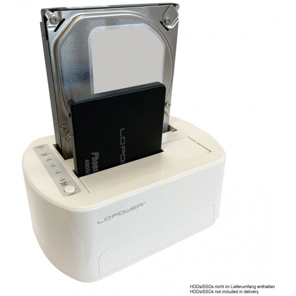 LC Power SATA dokkoló HDD/SSD-hez USB 3.2 (LC-DOCK-U3-VI) #4