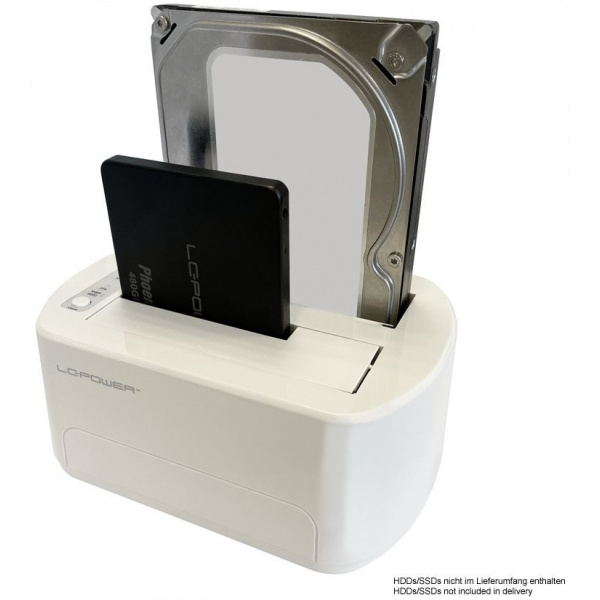 LC Power SATA dokkoló HDD/SSD-hez USB 3.2 (LC-DOCK-U3-VI) #5