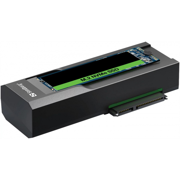 Sandberg NVMe/SATA USB 3.2 dokkoló klón funkcióval (M2 + NVMe + SATA) #2