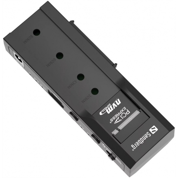 Sandberg NVMe/SATA USB 3.2 dokkoló klón funkcióval (M2 + NVMe + SATA) #4