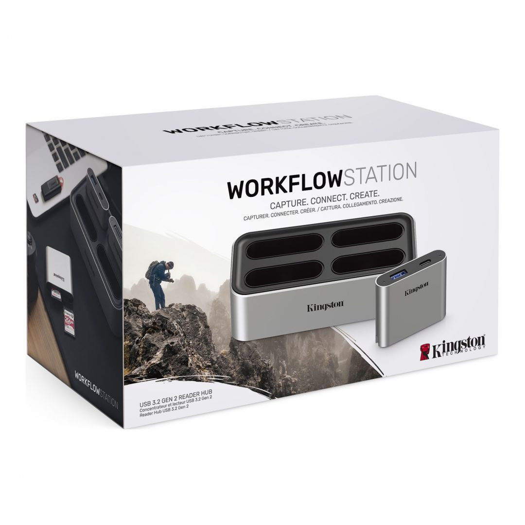 Kingston Workflow USB 3.2 dokkoló és miniHUB #3