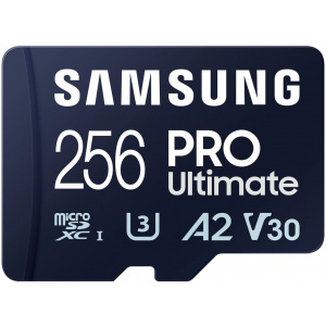 256GB Samsung PRO Ultimate microSD kártya + SD adapter (Class 10) #2