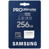 256GB Samsung PRO Ultimate microSD kártya + SD adapter (Class 10) #3
