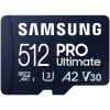 512GB Samsung PRO Ultimate microSD kártya + SD adapter (Class 10) #2