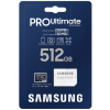 512GB Samsung PRO Ultimate microSD kártya + SD adapter (Class 10) #3