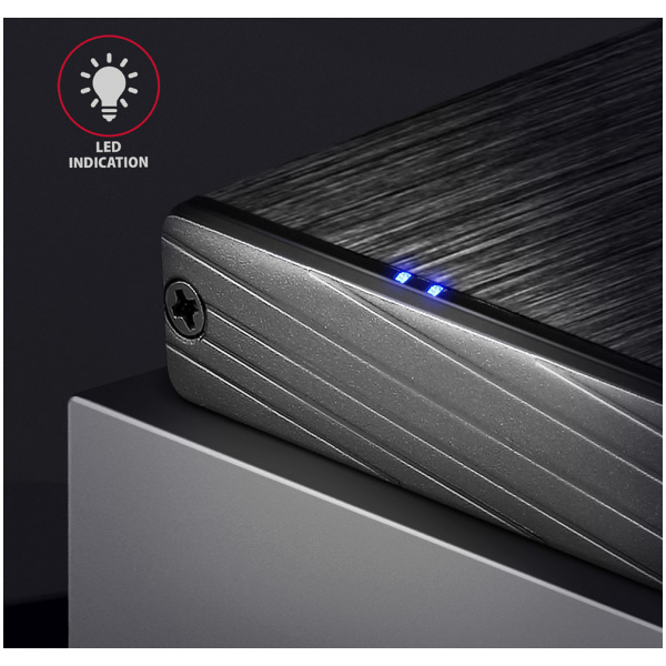 Axagon EE25-XA3 külső ház 2,5" SATA HDD/SSD-hez > USB 3.2 #4