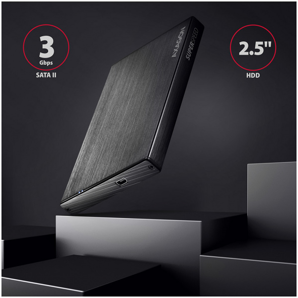 Axagon EE25-XA3 külső ház 2,5" SATA HDD/SSD-hez > USB 3.2 #6