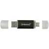 32GB Intenso Twist-Line USB 3.2 (USB-A + USB-C) Pendrive (fekete) #2