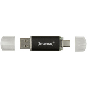 32GB Intenso Twist-Line USB 3.2 (USB-A + USB-C) Pendrive (fekete) #2