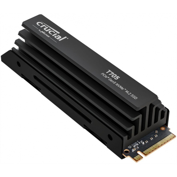 4TB Crucial T705 M.2 NVMe 2.0 SSD (PCIe Gen.5) hűtőbordával NEW #3