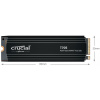 4TB Crucial T705 M.2 NVMe 2.0 SSD (PCIe Gen.5) hűtőbordával NEW #4