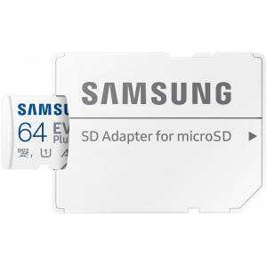 64GB Samsung EVO Plus UHS-I U1 microSD kártya + SD adapter (Class 10) #2
