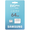 64GB Samsung EVO Plus UHS-I U1 microSD kártya + SD adapter (Class 10) #3