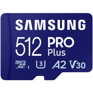 512GB Samsung Pro Plus microSD kártya + SD adapter (Class 10) #2