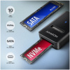 Axagon ADM2-CM külső adapter NVMe és SATA M.2 SSD-hez > USB-C 3.2 Gen 2 #2