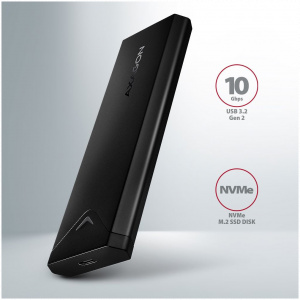 Axagon EEM2-UB2 külső ház NVMe M.2 SSD-hez > USB-C 3.2 Gen 2 #2