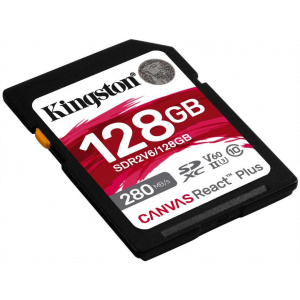 128GB Kingston Canvas React Plus V60 SD memóriakártya (Class 10) #2