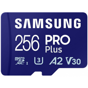 256GB Samsung Pro Plus microSD kártya + SD adapter (Class 10) #2