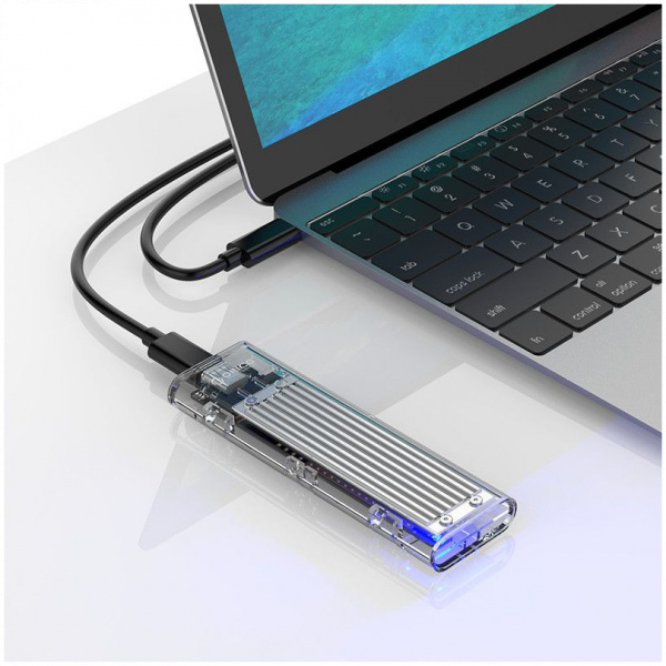 Orico TCM2-C3-SV 10Gbps külső ház NVMe M.2 SSD-hez > USB-C 3.1 Gen 2 #3