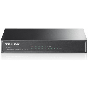 TP-Link TL-SF1008P 8-port PoE switch 4 PoE porttal (desktop) #2
