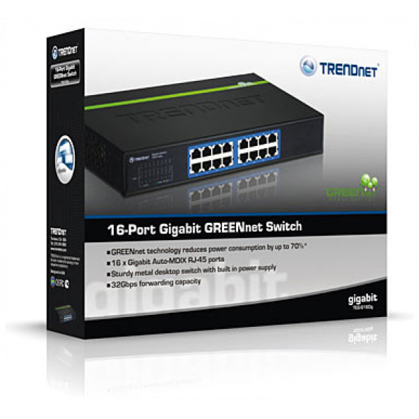 TRENDnet GreenNet TEG-S16DG 16-Port Gigabit switch #4
