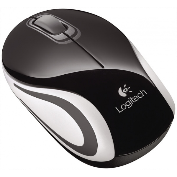 Logitech M187 Wireless Mini Mouse - Black (fekete) #2