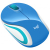 Logitech M187 Wireless Mini Mouse - Blue (kék) #2