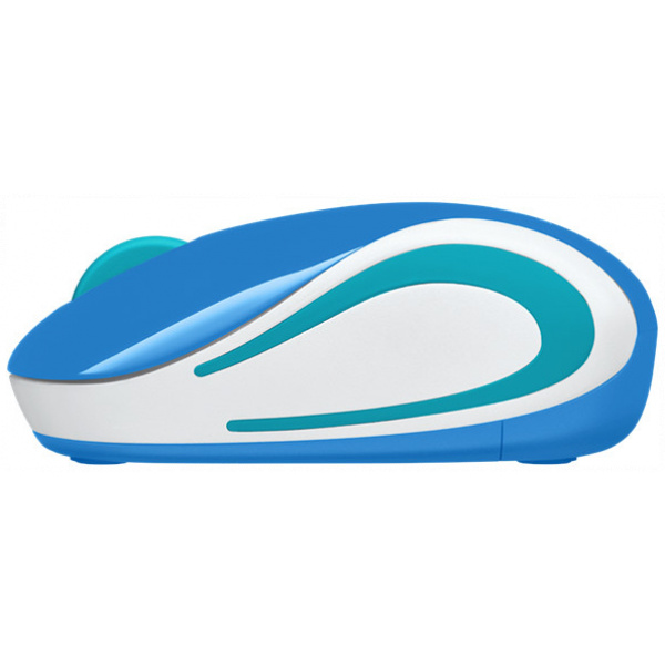 Logitech M187 Wireless Mini Mouse - Blue (kék) #4