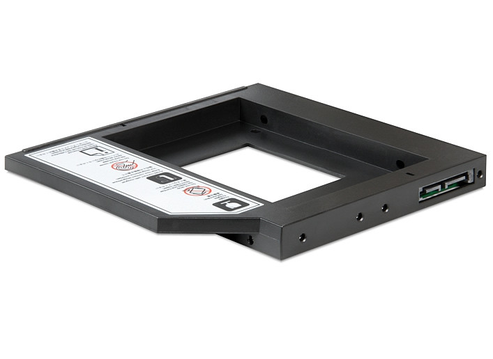 Delock Slim SATA 5.25" beépítő keret HDD/SSD számára (12,5mm) #4