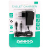 Omega tablet- és okostelefon hálózati töltő (univerzális - 5V, 2A) #4