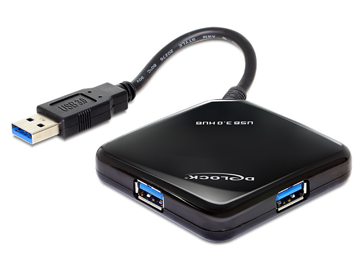 4-portos USB HUB DeLock (USB 3.0) #2