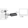 Delock VGA (15-DSUB) > HDMI adapter audioval (passzív) #2