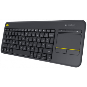 Logitech Wireless Touch Keyboard K400 Plus billentyű - fekete #2
