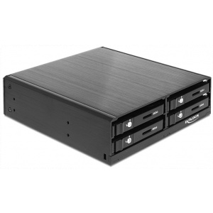 Delock 5.25"-es mobilkeret 4 x 2.5"-es SATA HDD/SSD-hez #2